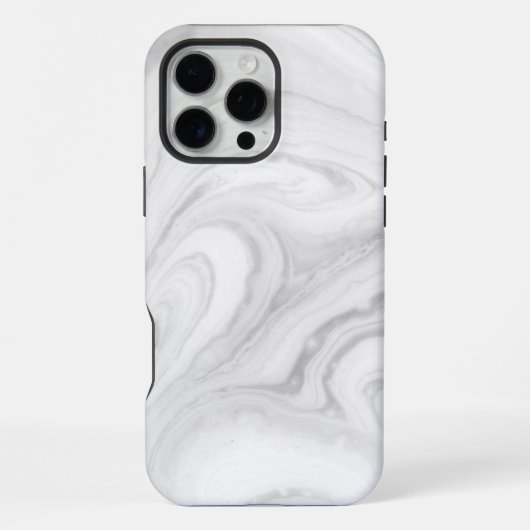 ホワイトマーブル iPhoneケース (裏面)