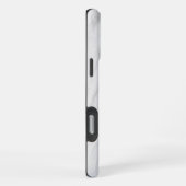ホワイトマーブル iPhoneケース (右側面)
