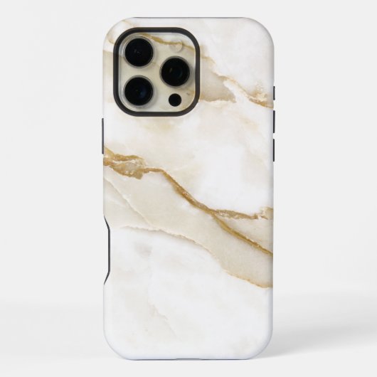 ホワイトマーブル iPhoneケース (裏面)