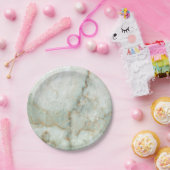 ホワイトマーベ ペーパープレート (パーティー)