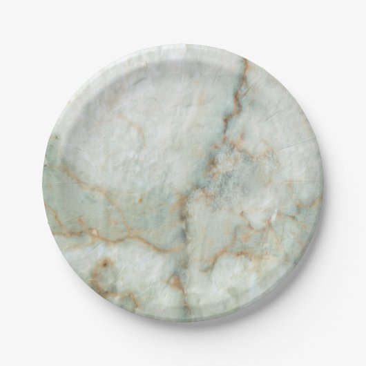 ホワイトマーベ ペーパープレート (正面)