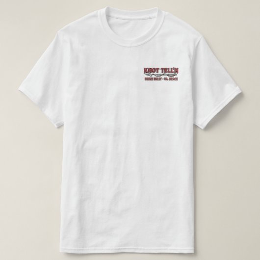 ホワイトマーリンリップアートロゴTシャツ Tシャツ (デザイン正面)