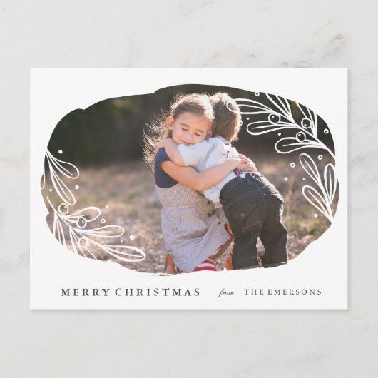 ホワイトミスタントーホリデーポストカード シーズンポストカード (正面)