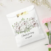 ホワイトミックスドフローラブーケバッグ フェイバーバッグ (封をした状態)