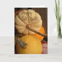 ホワイトミニカボチャとイエローグルクローズアップ写真 カード