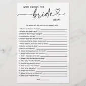 ホワイトミニマルは誰が花嫁を知っ最高のている? (正面)