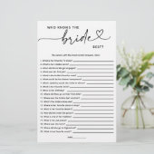 ホワイトミニマルは誰が花嫁を知っ最高のている? (スタンド正面)