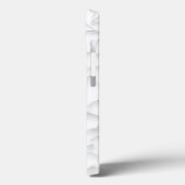 ホワイトミニマルシンプルiPhoneケース Case-Mate iPhoneケース (裏面 / 左)