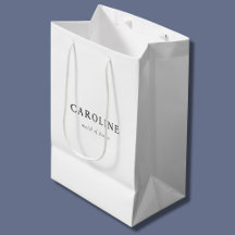 ホワイトミニマルメイド・オブ・オーナー（花嫁付き添い人）シック