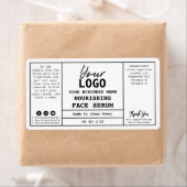 ホワイトミニマル血清ラベル ラベル (インサイチュ)