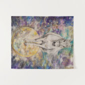 ホワイトミヤの惑星 タペストリー (正面(横))