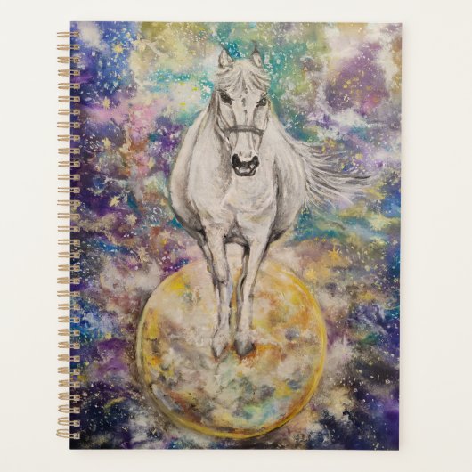 ホワイトミヤの惑星 プランナー手帳 (正面)