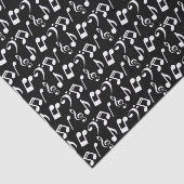 ホワイトミュージックノートティッシュペーパー 薄葉紙 (詳細)