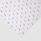 ホワイトミュージックノートティッシュペーパー 薄葉紙 (詳細)