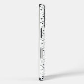 ホワイトミュージックノート Case-Mate iPhoneケース (裏面 / 右)