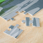 ホワイトミュート白鳥 ジグソーパズル (側面)