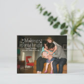 ホワイトメイキングスピリッツ明るい休日の写真はがき シーズンポストカード (スタンド正面)