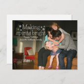 ホワイトメイキングスピリッツ明るい休日の写真はがき シーズンポストカード (正面/裏面)