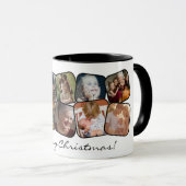 ホワイトメリークリスマス10フォトコラージュ マグカップ (正面右)