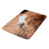 ホワイトメルカット伸張型記憶泡風呂マット バスマット (アングル)