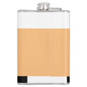 ホワイトモダン・ピーチ・ブラック・カンパニー・ロゴWebサイト フラスク (裏面)