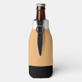 ホワイトモダン・ピーチ・ブラック・カンパニー・ロゴWebサイト ボトルクーラー (ボトル裏面)