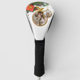 ホワイトモダン・メリー最高の・クリスマス・ドライバー ゴルフヘッドカバー