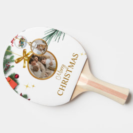 ホワイトモダン・メリー・クリスマス卓球ラケット 卓球ラケット