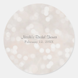 ホワイトモダン《写真》ぼけ味グラマーカスタムシック党の好意 ラウンドシール