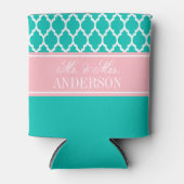 ホワイトモロッコ#4 CBピンク結婚ズ 缶クーラー (正面)