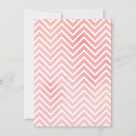 ホワイトユニコーンウォーターカラーガールズバースデーパーティー 招待状 (裏面)