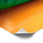 ホワイトユニコーンホース–37474 ポスター (コーナー)