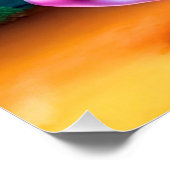 ホワイトユニコーンホース–37474 ポスター (コーナー)