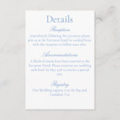 ホワイトユニコーン愛のカップル エンクロージャーカード (正面)