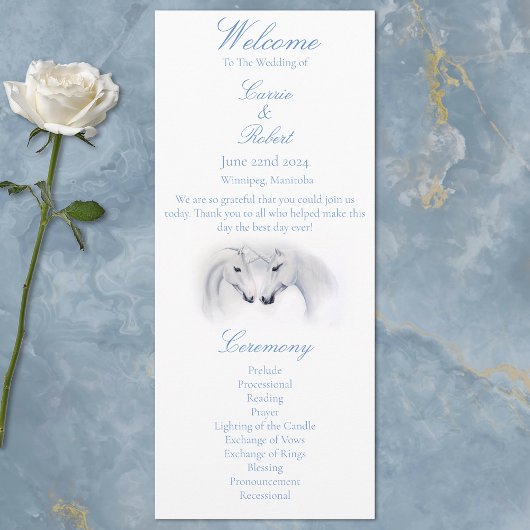 ホワイトユニコーン愛のカップル プログラム