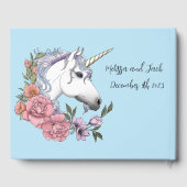 ホワイトユニコーン結婚ズ ゲストブック (裏面)