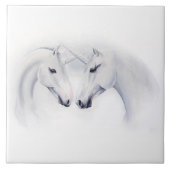 ホワイトユニコーン タイル (正面)