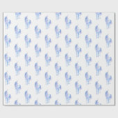 ホワイトユニコーン ラッピングペーパー (フラット)