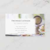 ホワイトユーエレガントロ通貨金融専門家 名刺 (裏面)