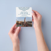 ホワイトヨガ瞑想オープンハウスプロモーション写真 チラシ (手)