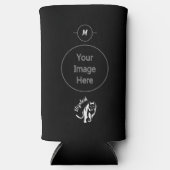 ホワイトライオネスクイーン狩り スリム缶クーラー (正面)