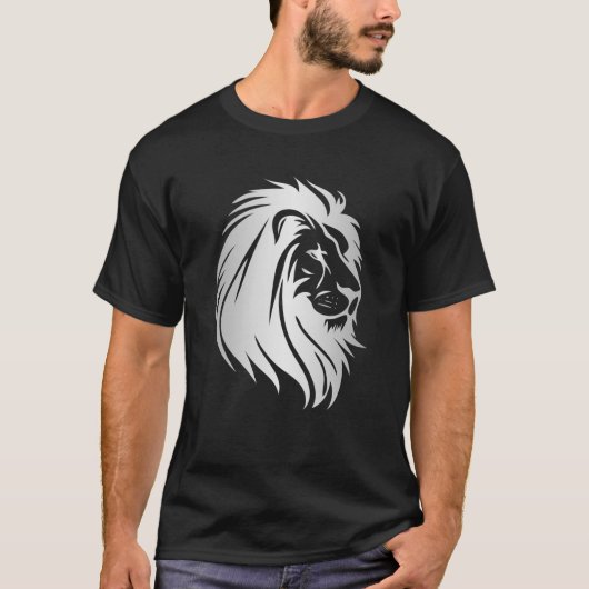 ホワイトライオンキング Tシャツ (正面)