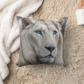 ホワイトライオン クッション (ブランケット)