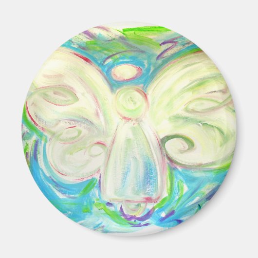 ホワイトライトエンジェルマグネット マグネット (正面)