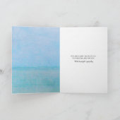 ホワイトライトハウス悔やみや弔慰 カード (内部)