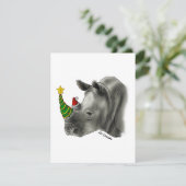 ホワイトライノ - ホリデーカード (スタンド正面)