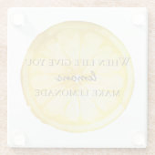 ホワイトライフ与えユーレモン引用文 ガラスコースター (裏面)