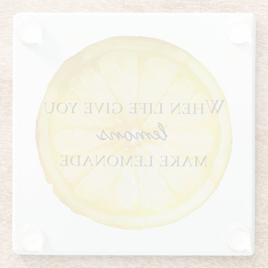 ホワイトライフ与えユーレモン引用文 ガラスコースター (裏面)