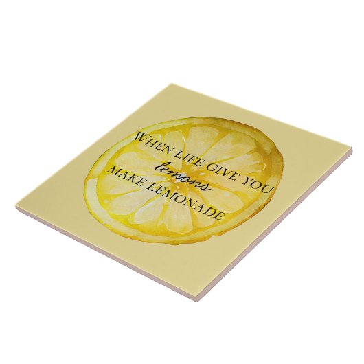 ホワイトライフ与えユーレモン引用文 タイル (側面)