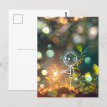 ホワイトラインアートスティック図、ポストクロッシング